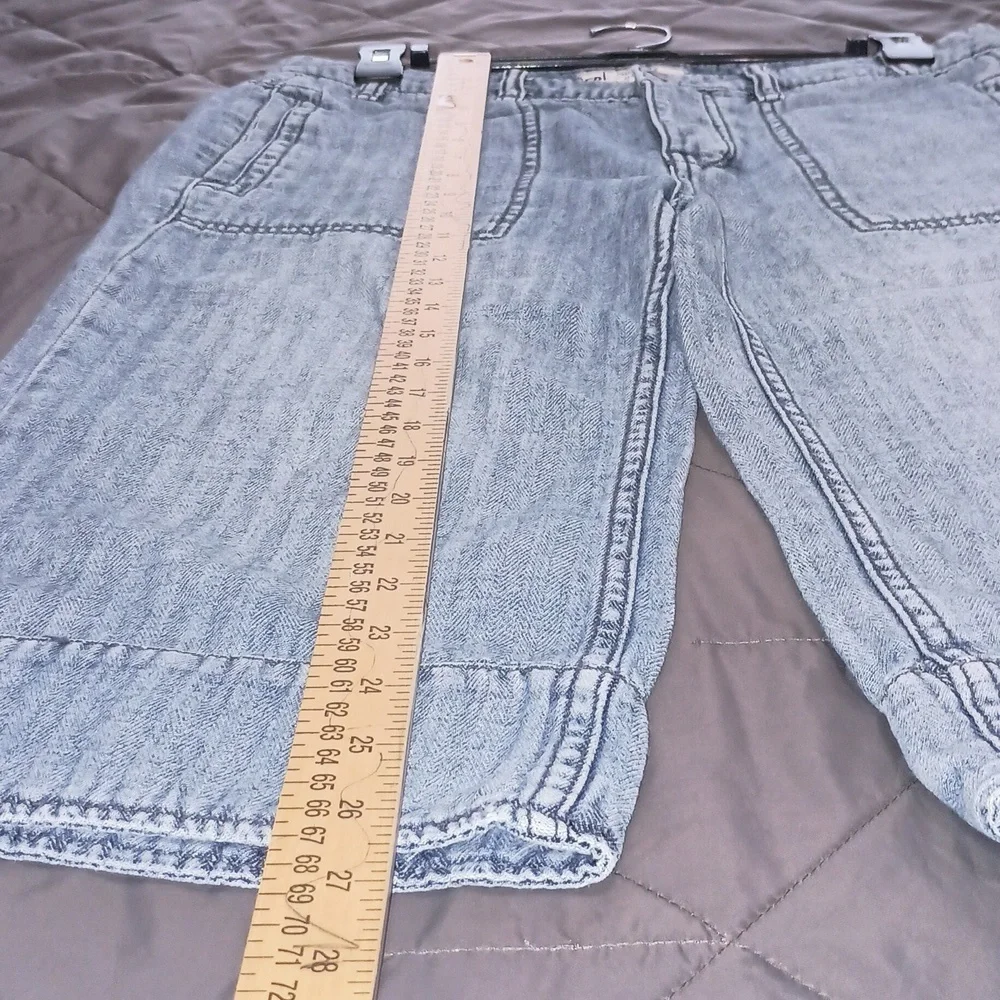 Free People Light Blue Denim Shorts - Picture 8 of 12